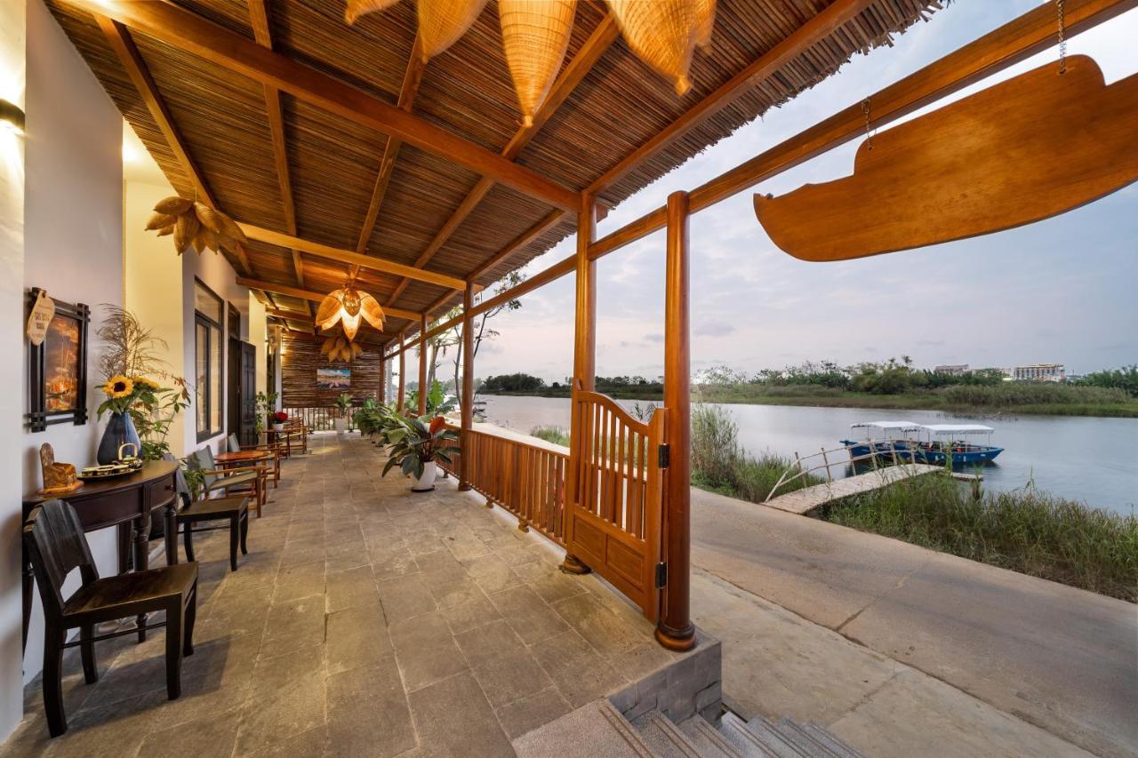 The Boathouse Riverside Homestay هوي ان المظهر الخارجي الصورة